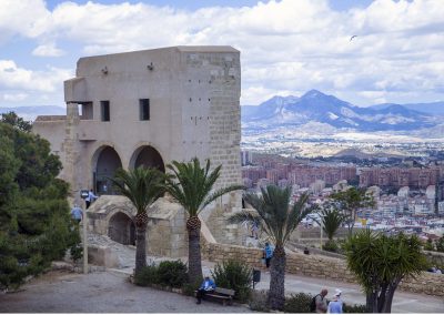 Castillo de Santa Bárbara. Foto; Ayuntamiento de Alicante/Ernesto Caparrós