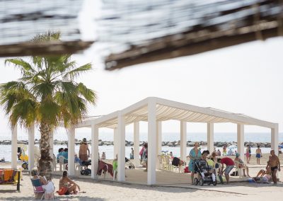 Playa del Postiguet, Alicante (Spain). Área accesible