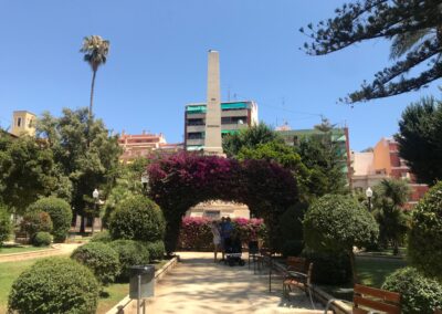 panteón de Quijano, parques y jardines de Alicante 3
