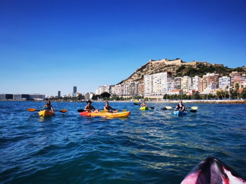 Iniciación y travesía guiada en kayak de mar y snorkel en bahía de Alicante con Blue Valley Water Sports @ Blue Valley Water Sports | Alicante (Alacant) | Comunidad Valenciana | España