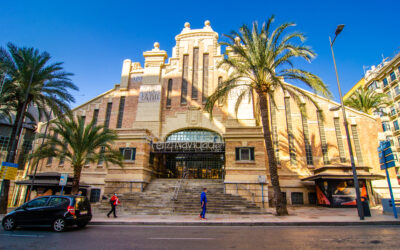 Fachada Principal del Mercado Central de Alicante